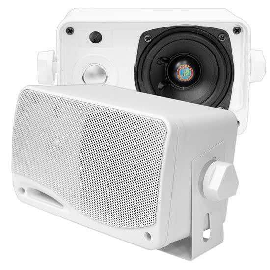 Amazon.co.jp: Pyle PLMR24 200W 3ウェイ マリンオーディオスピーカー